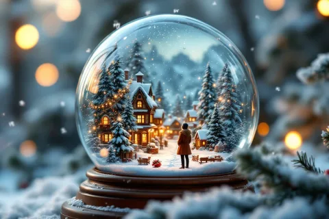 Le snow-globing : comprendre la nouvelle tendance amoureuse des fêtes de fin d'année 2 Snow-globing